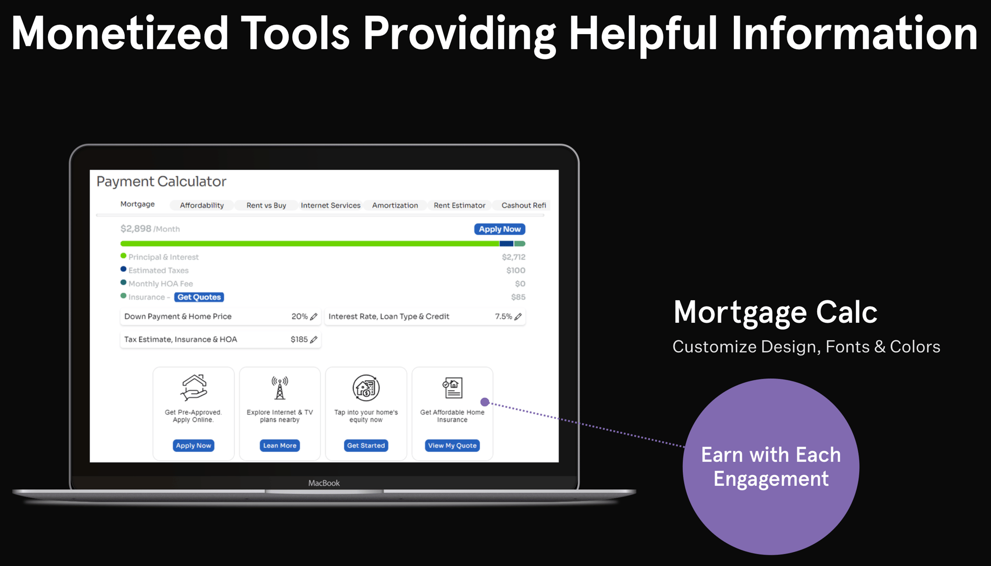Monetized Tools