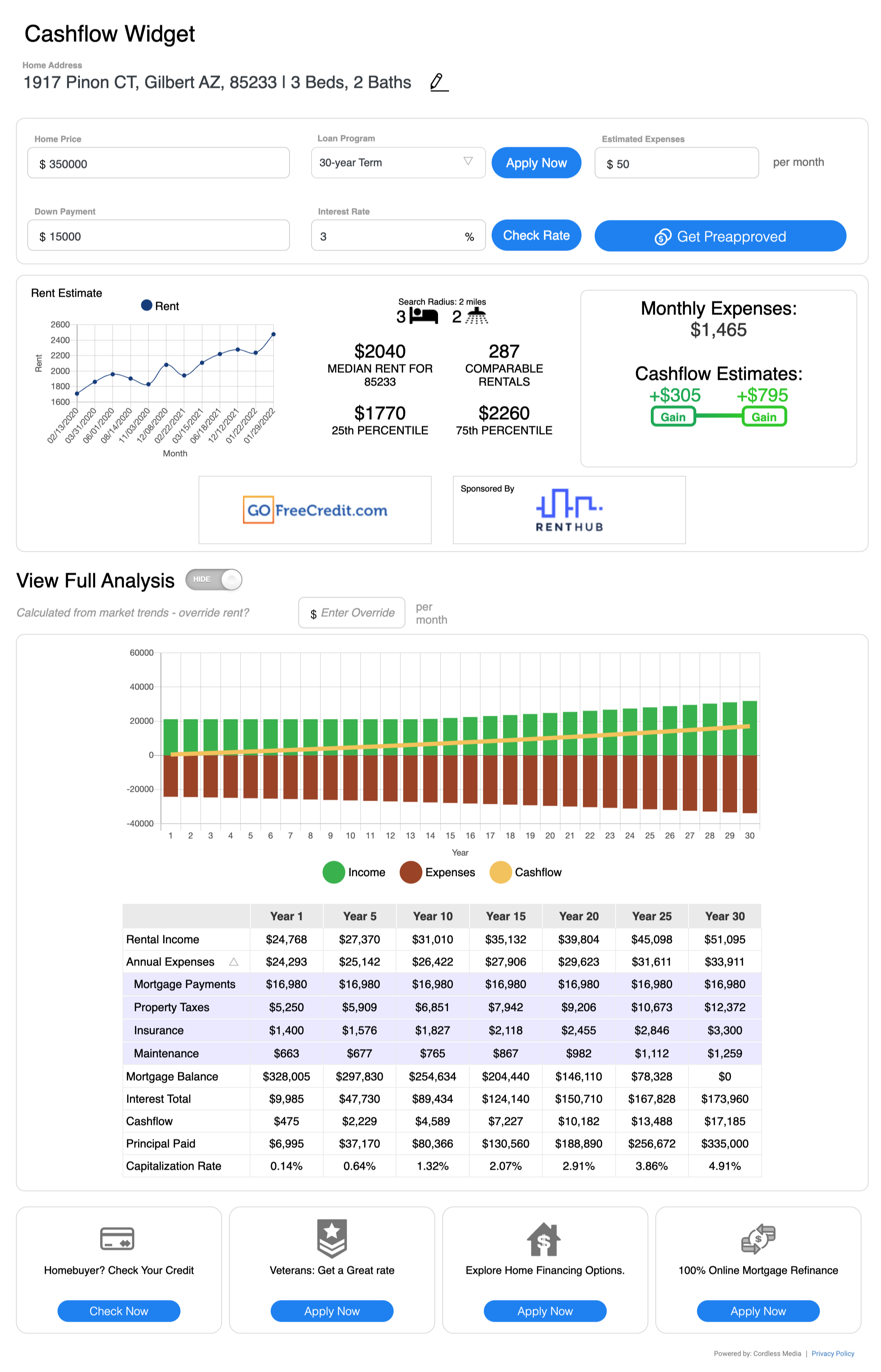 Cashflow Calculator Expanded-2